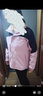 西域骆驼（VANCAMEL）三合一防风冲锋衣款男女夹克加厚保暖可拆卸登山服滑雪服运动外套 KY09S木槿紫/深蓝-女 2XL 实拍图