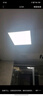 雷士照明（NVC）led集成吊顶灯铝扣板平板灯嵌入面板灯雾银24W白光  300*600 雾银 实拍图
