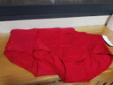 霞婷（xiating）【2条装】孕妇内裤高腰月子产妇内裤女大红色结婚本命年 2013（高腰2条装） XXL（建议160斤以内） 实拍图