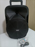 索爱（soaiy）8吋广场舞音响大功率便携式户外重低音蓝牙k歌专用大音量移动拉杆音箱室外演出设备ST-809WM 实拍图
