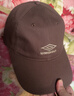 茵宝（Umbro）官方运动帽25新款百搭可调节棒球帽子男女同款鸭舌帽 焦糖棕 均码 实拍图