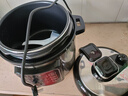 半球304不锈钢电压力锅家用0涂层无涂层多功能智能预约焖煮炖锅大容量压力锅小型316母婴级高压电饭煲 4L （2-4人）加厚黑晶不粘胆 实拍图