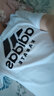 adidas短袖男户外休闲透气运动服健身运动速干T恤 白/黑（空手道） L  实拍图