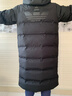 阿迪达斯ADIDAS三叶草男女冬季长款鸭绒600蓬黑色连帽羽绒服 JD3749 A/2XL 实拍图