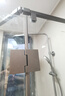 九牧（JOMOO） 【定制】极窄整体淋浴房一体式浴室玻璃隔断非标角度钻石形E15 枪灰型材 【光玻】900*900*2000mm 实拍图