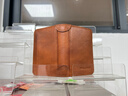 WILLIAMPOLO超薄真皮小卡包男士复古头层牛皮卡夹驾驶证名片夹皮套迷你皮夹 棕色 5卡位 实拍图
