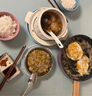 温朵娜（VIENDONA）吐骨碟零食盘水果盘家用吐骨头碟餐桌垃圾盘渣盘酒吧小吃点心碟子 304圆盘14cm  1个装 实拍图
