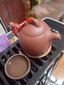 倒把西施 【倒把西施】宜兴紫砂壶紫砂茶壶套装围炉煮茶茶具 实拍图
