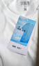 森马（Semir）短袖t恤女短款合体显瘦正肩内搭25夏凉感修身打底衫109325100001 实拍图