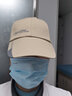 拂晓阁（fuxiaoge）加长加宽帽檐棒球帽女韩版百搭加长帽沿鸭舌帽男弯檐遮阳帽运动潮 卡其色11厘米加长帽檐鸭舌帽 可调节(56-60厘米) 实拍图
