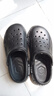 回力四季踩屎感洞洞鞋男士凉鞋2025新款包头拖鞋外穿休闲开车运动沙滩鞋 黑色【品质升级版】 45 -46码 实拍图