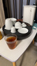 京东京造 整套茶具 羊脂玉功夫茶具高端泡茶会客茶杯套装白瓷盖碗15件套装 实拍图