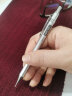 得力（deli）0.5mm/2B金属自动铅笔套装 （自动铅笔＋2B橡皮+20支铅芯）学生考试书写可用 33720 晒单实拍图