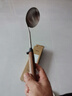 康巴赫304不锈钢汤勺防烫耐高温隔热实心胡桃木手柄火锅汤勺菜勺 实拍图
