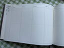 无印良品（MUJI）PVC封面月周记笔记本/2024年12月开始 2025手账本计划本记事本日程本本 88张/棕色/B6横款 实拍图