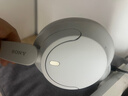 索尼（SONY）WH-CH720N 蓝牙/无线耳机 降噪耳机 蓝牙耳机 长续航耳机 电脑笔记本网课游戏礼物送男女友学生 白色 实拍图