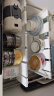 尚美德厨房置物架 下水槽置物架伸缩橱柜置物架微波炉碗碟收纳架49~75  实拍图