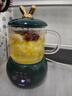 LOTOR养生壶迷你煮茶器烧水花茶恒温一体电热水壶办公室全玻璃炖煮茶炉煎中药小型养生杯一人 【精致私享】全玻璃壶身 0.6L 实拍图