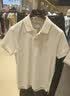 布克兄弟（BrooksBrothers）男士夏季新品金羊刺绣珠地网眼修身短袖Polo衫 1001-白色 L 实拍图