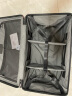 卡拉羊云朵箱大容量魔方体行李箱24英寸拉杆箱男女旅行箱CX8110钢琴黑 实拍图