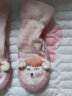忻悦晴春秋新款婴儿鞋袜宝宝地板袜防滑皮底学步袜可爱小羊公主袜子鞋 粉色 13码12-18个月 晒单实拍图