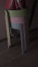 华恺之星 凳子家用塑料凳加厚圆凳高凳板凳餐椅餐凳叠摞凳子YK066蓝绿橘粉 晒单实拍图