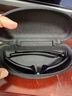 杨饰公子眼镜盒新款男女便携盒子大号运动墨镜盒硬质太阳眼镜盒拉链 黑色挂钩款 实拍图