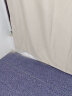金蝉（JINCHAN）高遮光窗帘客厅卧室日式防晒窗帘布 奶茶色 300*265 实拍图