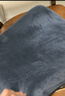 网易严选 乳胶坐垫 93%天然乳胶方形坐垫 居家办公室椅垫沙发垫屁股垫 藏蓝黑  40*40*6cm 实拍图