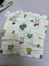 三利纯棉6层中空纱布儿童毛巾5条婴幼儿口水巾宝宝可挂洗脸擦手小毛巾 实拍图
