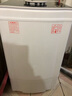 志高（CHIGO）脱水机甩干机烘干款 大容量甩干桶单脱甩干机小型迷你婴儿不锈钢内桶家用 10kg带烘干【不锈钢内桶加蓝光】（机械款） 实拍图
