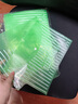 20只装纽扣袋文件袋按扣袋透明资料袋文件包 办公袋子文件套创易文具 绿色 20个的价格 实拍图