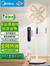 美的（Midea）【幸运草安睡风扇SE】直流变频轻音家用立式遥控电风扇柔风落地扇台式桌面大风量一级能效轻羽扇 实拍图