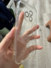 闪魔【自带镜头膜】适用iphone15系列手机壳 苹果保护套 镜头全包透明防摔硅胶气囊电镀男女款 15pro【全透明】自带镜头膜 实拍图