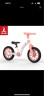 凤凰（Phoenix）儿童平衡车滑步车2-6岁学步车儿童平衡自行车 粉色12寸+大礼包 晒单实拍图