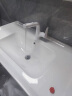 九牧（JOMOO）浴室柜 陶瓷一体盆抗菌悬挂洗脸盆柜组合 冷灰70cm A2721-14LD-1 晒单实拍图
