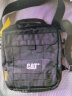 CAT卡特单肩包潮斜挎包时尚11英寸iPad小包战术记者包竖版黑色 84036 实拍图