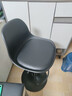 华恺之星吧台椅高脚椅升降酒吧椅吧台凳子带靠背椅家用椅子大底盘BY520黑 实拍图