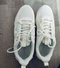 鸿星尔克男鞋厚底软底老爹鞋春秋2026新款轻便增高青少年学生休闲运动鞋男 白/铅笔灰【皮面厚网-店长推荐】 42 高性价比 实拍图
