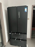 美的（Midea）【冰厨套装】双系统双循环冰箱BCD-508WTPZM(E)灰色+23风量抽油烟机AK5 PRO+燃气节能灶Q529L-T 实拍图