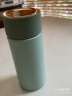SIMELO纯钛保温杯男女士钛杯高颜值便携茶水分离水杯礼物350ML抹茶拿铁 实拍图
