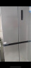 华凌 美的冰箱出品61cm超薄十字双开门对开四开门多门一级能效风冷无霜智能家用冰箱大容量HR-426WSP 实拍图