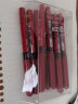 白雪（snowhite）PVN-159 红色0.5mm直液式走珠笔速干彩色中性笔全针管签字笔水笔手账多色笔12支/盒 晒单实拍图