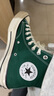 匡威（Converse）官方 1970S男女巴恩风穿搭帆布鞋丛林绿绿色168508C 绿/168508C 41 实拍图