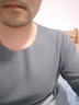 雅鹿男士保暖裤男打底裤加绒加厚秋裤秋冬季中老年人弹力无痕毛裤绒裤 深灰-自带护膝 3XL 【建议150-180斤】 实拍图
