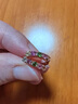 TOAY碧玺耳环女宝石感复古糖果色耳扣彩宝耳钉水晶耳饰霓裳 霓裳耳环 实拍图