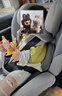 感恩儿童安全座椅0-4-12岁360度旋转 ISOFIX 瑞亚绅士灰 实拍图