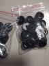 居佳乐（jujiale）免工具四合扣免缝暗扣摁扣钉扣衣服扣子塑料子母扣隐形按扣按压式 黑色（20套） 免工具【送垫片】 实拍图