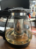 紫丁香 茶壶 耐热玻璃泡茶壶防撞加厚茶具茶水分离壶办公大容量泡茶器 晒单实拍图