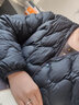 雅鹿羽绒内胆短款内搭轻薄款羽绒服女宽松冬季保暖外套 黑色-2308款 165（建议110-125斤） 实拍图